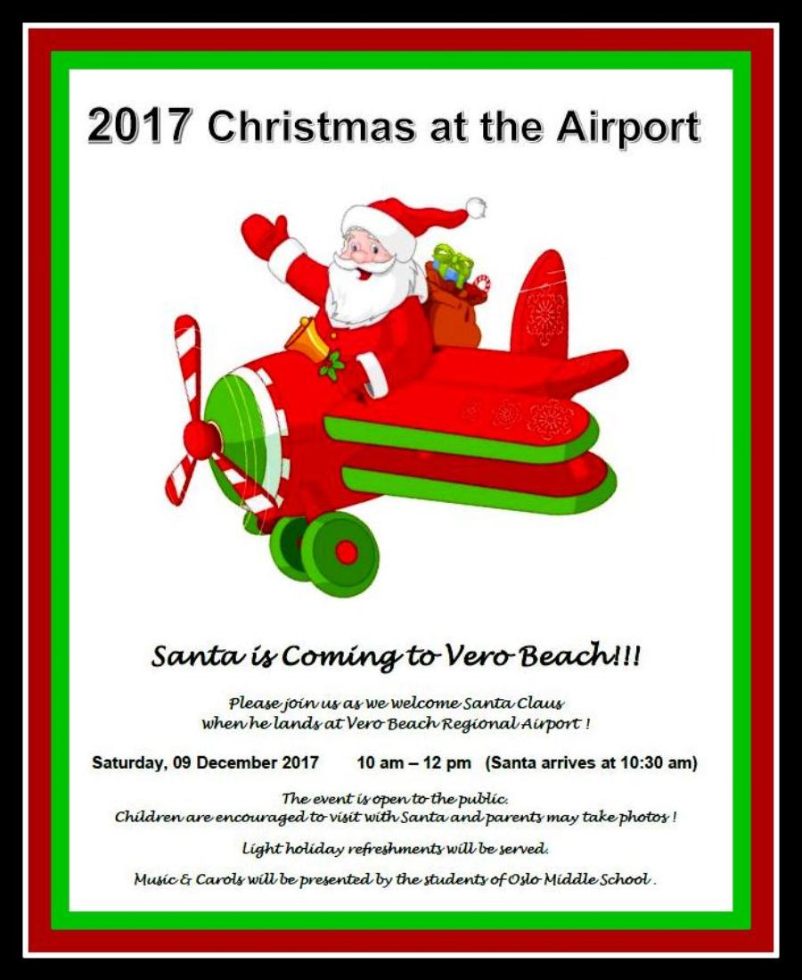 Events 2017 Christmas at Vero beach Regional Airport